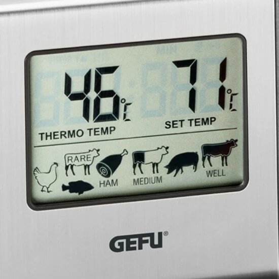 Bestes Angebot 🔔 GEFU Digitales Bratenthermometer Mit Timer Und Befestigungsmagnet 😍 – Bild 5