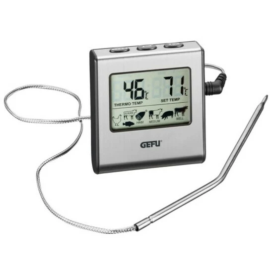 Bestes Angebot 🔔 GEFU Digitales Bratenthermometer Mit Timer Und Befestigungsmagnet 😍 – Bild 6