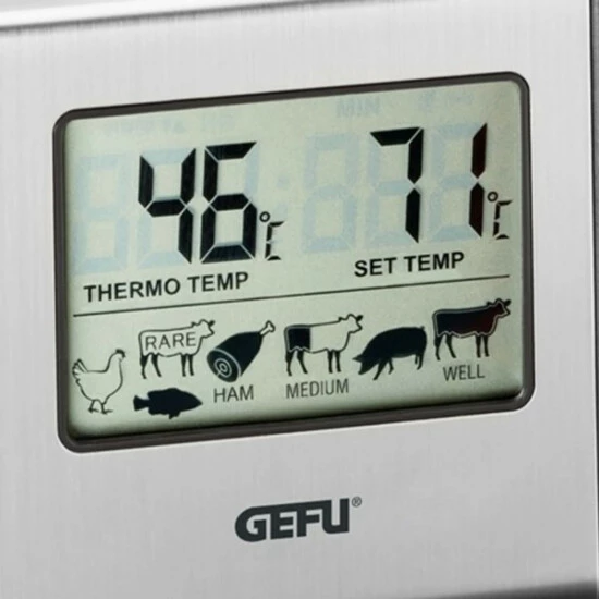 Bestes Angebot 🔔 GEFU Digitales Bratenthermometer Mit Timer Und Befestigungsmagnet 😍 – Bild 8