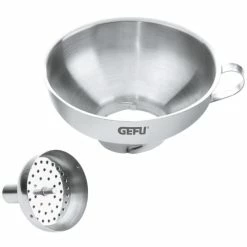 Bestpreis ⭐ GEFU 155-70 Einmachtrichter VERSARE 14cm, Silber ⭐