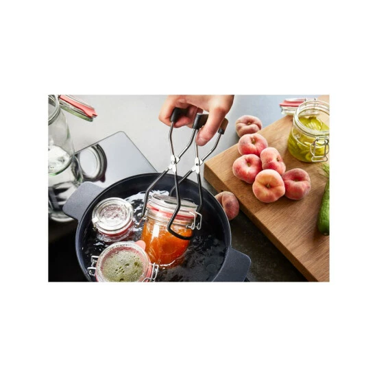 Schlussverkauf 😀 Gefu Glasheber Lift Up, Einkochzange Für Gläser Bis 16 Cm Durchmesser, Edelstahl, Kunststoff, Schwarz, 15600 🥰 – Bild 2