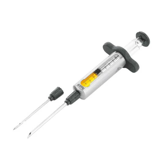 Budget ⭐ GEFU BBQ Marinadenspritze Füllstandsanzeige Edelstahl Kunststoff 40ml 🔔 – Bild 5