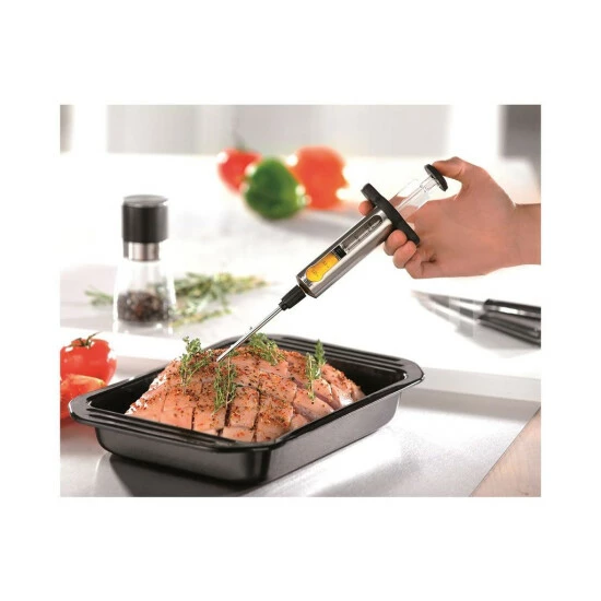 Budget ⭐ GEFU BBQ Marinadenspritze Füllstandsanzeige Edelstahl Kunststoff 40ml 🔔 – Bild 6