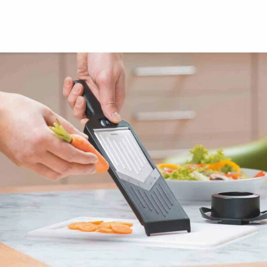 Billig ✔️ GEFU 504-40 V-Hobel VIOLI, Silber/schwarz 🔥 – Bild 6