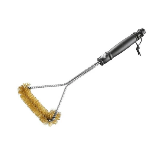 Am billigsten 🤩 GEFU BBQ Triangel Bürste Mit Dreieckigem Bürstenputzer Edelstahl ✔️ – Bild 2