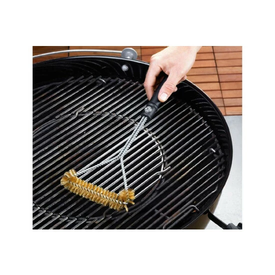 Am billigsten 🤩 GEFU BBQ Triangel Bürste Mit Dreieckigem Bürstenputzer Edelstahl ✔️ – Bild 3