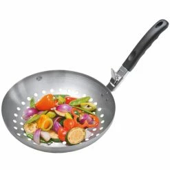Blitzangebot ✔️ GEFU Gemüse Wok BBQ Gefertigt Aus Rostfreiem Edelstahl 47cm 😍