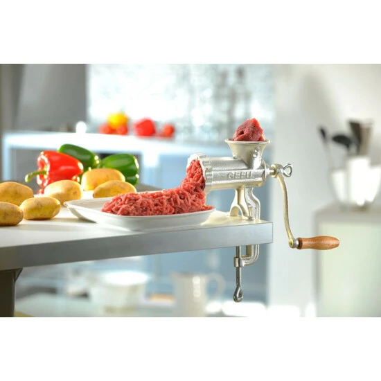 Billig 👍 GEFU Fleischwolf Trica Größe 5 Inkl. Spritzgebäckvorsatz 💯 – Bild 7