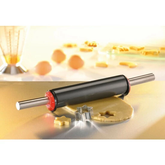 Rabatt 🥰 Gefu Dicke Einstellbare Teigrolle, Professionelles Küchengerät. 💯 – Bild 3