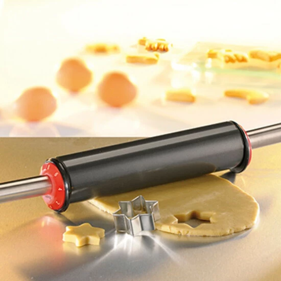 Rabatt 🥰 Gefu Dicke Einstellbare Teigrolle, Professionelles Küchengerät. 💯 – Bild 12