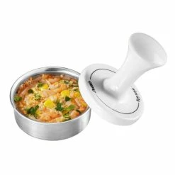 Aktion ✔️ GEFU Partyburgerpresse Spark Ø8cm, Silber/weiß ✨