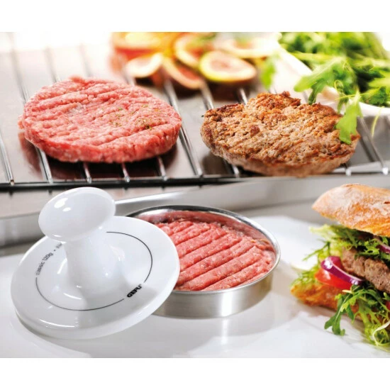 Billig 🎉 GEFU Hamburgerpresse Spark Inkl. 2 Hamburgerspießen ⌛ – Bild 5