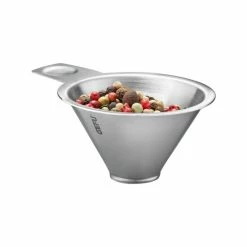 Aktion 👍 Gefu Gewürztrichter Condio, Minitrichter, Gewürz Trichter, Einfülltrichter, Edelstahl, Silber, 34649 👍