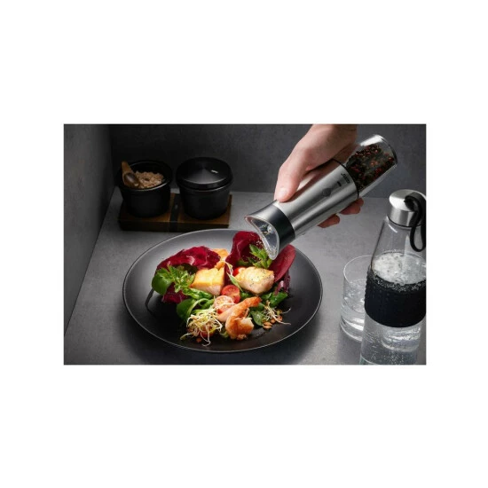 Blitzangebot 💯 GEFU Salz- Oder Pfeffermühle VELO, Elektrisch Mit Kippsensor USB 👏 – Bild 2