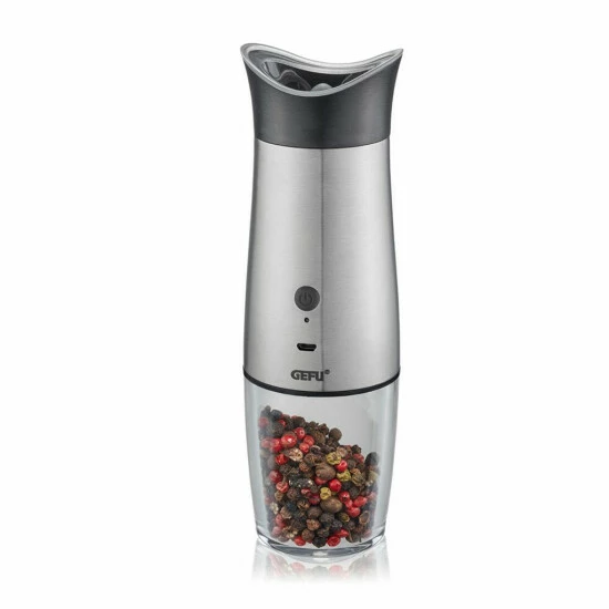 Blitzangebot 💯 GEFU Salz- Oder Pfeffermühle VELO, Elektrisch Mit Kippsensor USB 👏 – Bild 5
