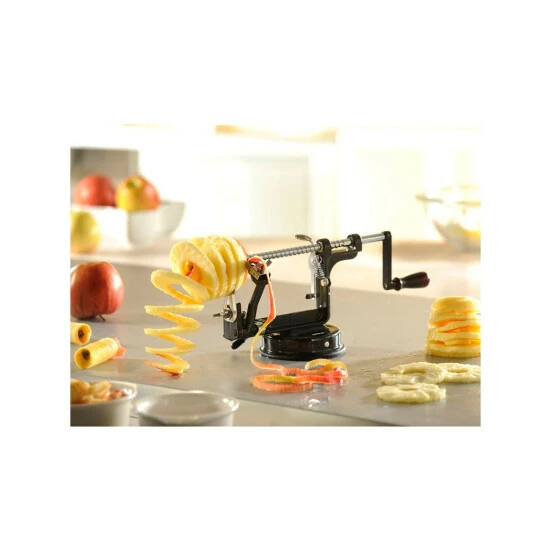 Beste Bewertungen von 😉 GEFU 135-60 Apfelschäler DELICIO 3in1 Aluminium/Edelstahl, Schwarz/silber 🎉 – Bild 4