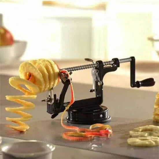 Beste Bewertungen von 😉 GEFU 135-60 Apfelschäler DELICIO 3in1 Aluminium/Edelstahl, Schwarz/silber 🎉 – Bild 5