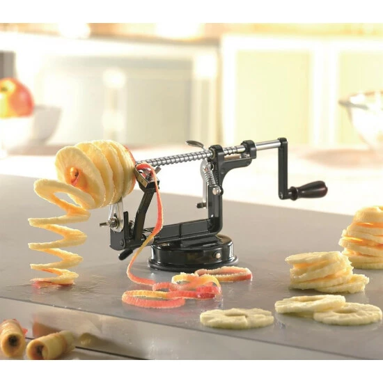 Beste Bewertungen von 😉 GEFU 135-60 Apfelschäler DELICIO 3in1 Aluminium/Edelstahl, Schwarz/silber 🎉 – Bild 9