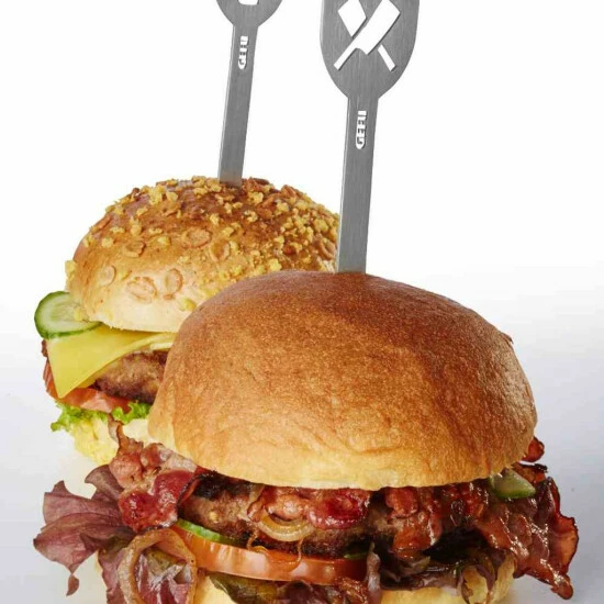 Brandneu 🎉 GEFU 154-35 Hamburger-Spieße Stier TORRO, Edelstahl, 2-teilig (1 Set) 😍 – Bild 11