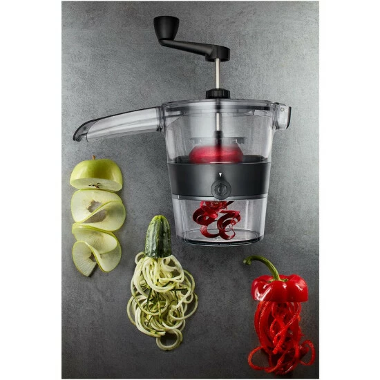 Bestes Angebot 🧨 GEFU Spiralschneider SPIRALFIX® + Kochbuch 'SPIRALIZE IT' 🧨 – Bild 5