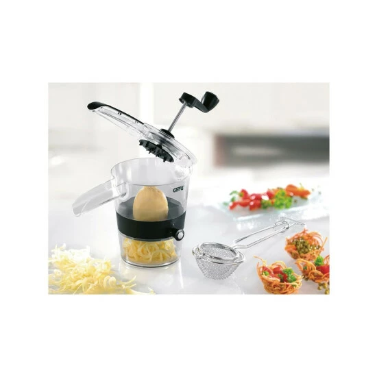 Bestes Angebot 🧨 GEFU Spiralschneider SPIRALFIX® + Kochbuch 'SPIRALIZE IT' 🧨 – Bild 8