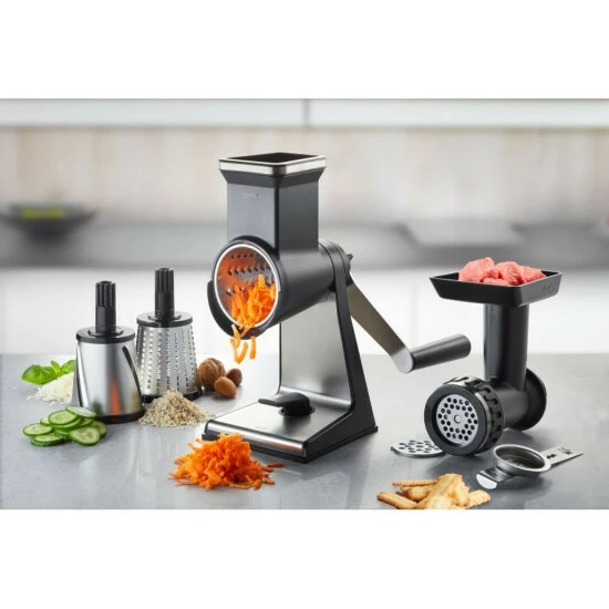 Rabatt 🔔 Gefu Jubiläumsset Transforma Fleischwolf Mit Trommelreibenvorsatz 🎁 – Bild 4