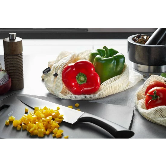 Angebote 👍 GEFU 127-16 Obst-/Gemüsenetz AWARE Größe M, Weiß, 3-teilig (1 Set) 😀 – Bild 4