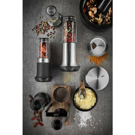 Großhandel 🧨 Gefu Gewürzmühle X-PLOSION®, Edelstahl, Farbe:Silber 🧨 – Bild 4