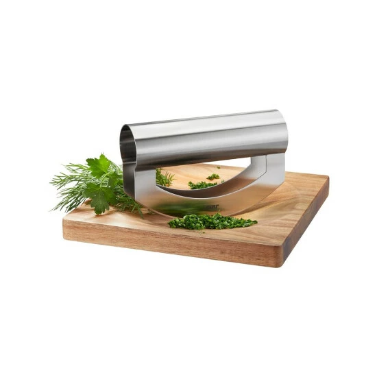 Auslauf 🛒 Gefu Viavo Set Wiegemesser Mit Schneidbrett 🥰