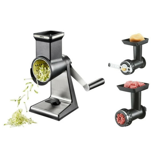 Rabatt 🔔 Gefu Jubiläumsset Transforma Fleischwolf Mit Trommelreibenvorsatz 🎁 – Bild 15