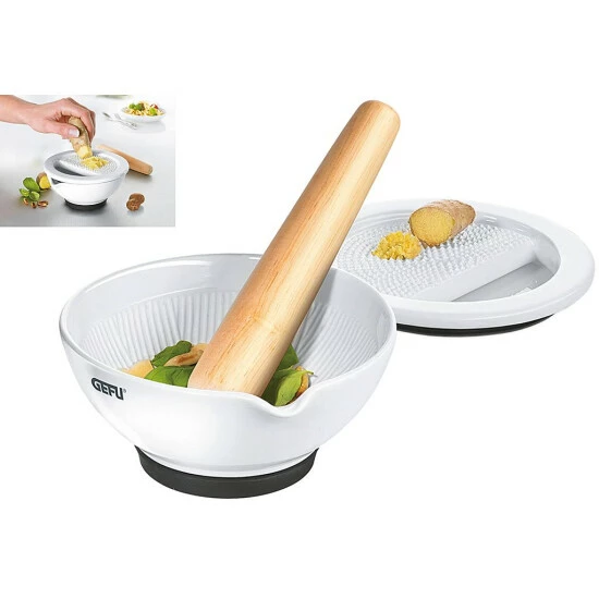 Angebote ✔️ GEFU Mörser Suri Mit Ingwerreibe 14x14x6,5cm ❤️ – Bild 9