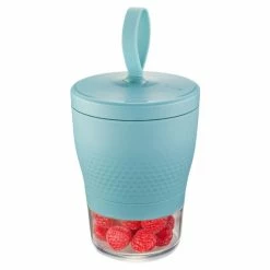 Brandneu 👏 GEFU Snack Box FOODIE, 570 Ml Und 185 Ml, Azurblau 🛒