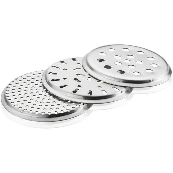 Budget 🌟 GEFU 89440 PRENSO Kartoffel-, Saft- Und Spätzlepresse Mit 3 Lochscheiben Edelstahl ⌛