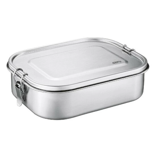Bester Verkauf 😀 GEFU Lunchbox Endure Groß Edelstahl, Silber ⭐ – Bild 5