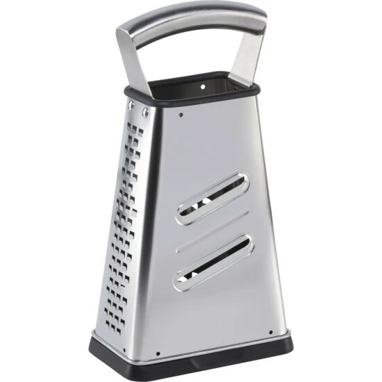 Aktion ⌛ Gefu Küchenreibe Aus Edelstahl, Viereckig, Zum Manuellen Zerkleinern Von Gemüse. ✨ – Bild 9