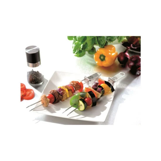 Schlussverkauf ⭐ Gefu 15420 Grillspieß 2er Set Twinco 🤩 – Bild 6