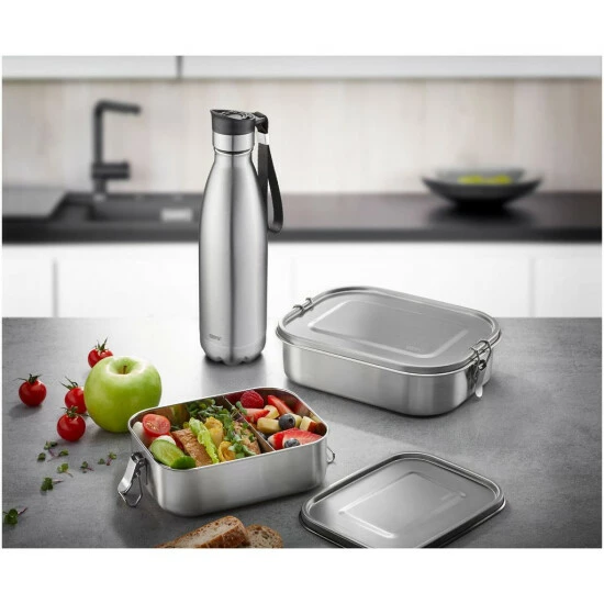 Bester Verkauf 😀 GEFU Lunchbox Endure Groß Edelstahl, Silber ⭐ – Bild 15