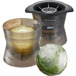 Budget 😀 Gefu Eiskugelform Globe, 2er Set, Eiskugelportionierer Für Jumbo-Eiskugeln, Kunststoff, 12494 😍