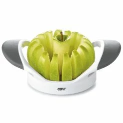 Am billigsten 🤩 GEFU 135-70 Apfelteiler PARTI, Weiß/grau/silber 🌟