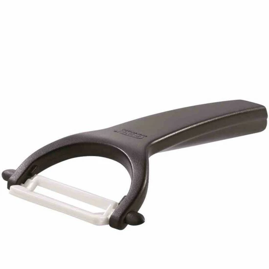 Rabatt 🛒 GEFU 136-30 Keramikschäler CERAMO 14cm, Mit Keramikklinge, Schwarz (1 Stück) 😉 – Bild 3