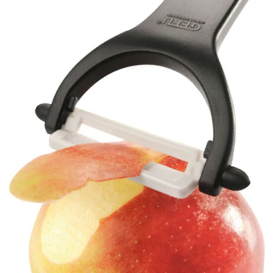 Rabatt 🛒 GEFU 136-30 Keramikschäler CERAMO 14cm, Mit Keramikklinge, Schwarz (1 Stück) 😉 – Bild 7