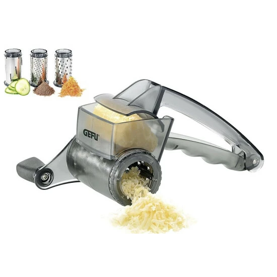 Neu ⌛ GEFU 19070 Trommelreibe LASERCUT, Transparent 🥰 – Bild 8