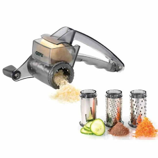 Neu ⌛ GEFU 19070 Trommelreibe LASERCUT, Transparent 🥰 – Bild 9