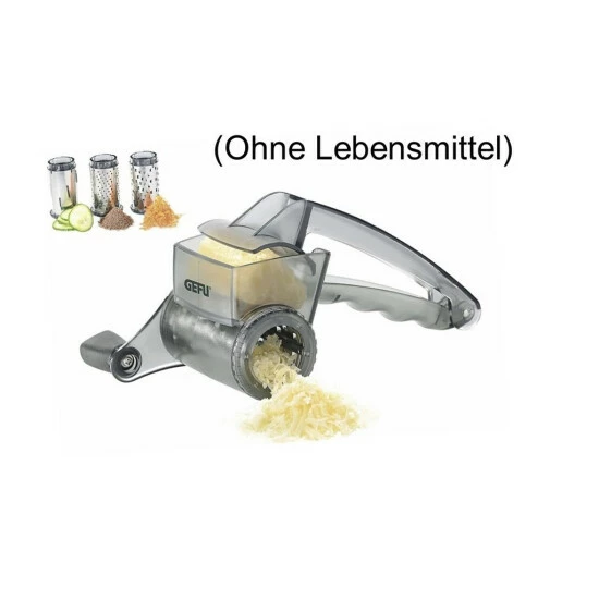 Neu ⌛ GEFU 19070 Trommelreibe LASERCUT, Transparent 🥰 – Bild 11