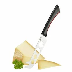 Blitzangebot ⌛ Gefu Käsemesser Senso, Käse Messer, Küchenmesser, Käseschneider, Weichkäse, Klingenstahl 420J2, Kunststoff, 11.5 Cm, 13851 🥰