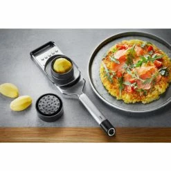 Blitzangebot ❤️ GEFU Restehalter PRIMELINE, Fingerschutz, Hobel, ABS/PP, Schwarz, 29231 ✔️