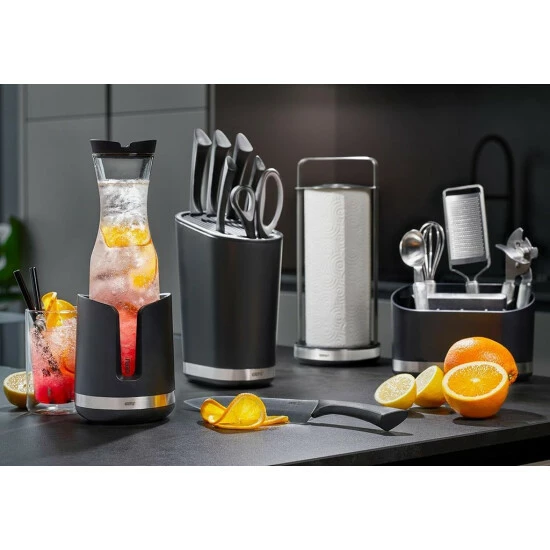 Rabatt 🎉 GEFU Küchenrollenhalter Smartline, Schwarz/silber 🤩 – Bild 6