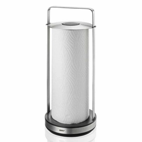 Rabatt 🎉 GEFU Küchenrollenhalter Smartline, Schwarz/silber 🤩 – Bild 8