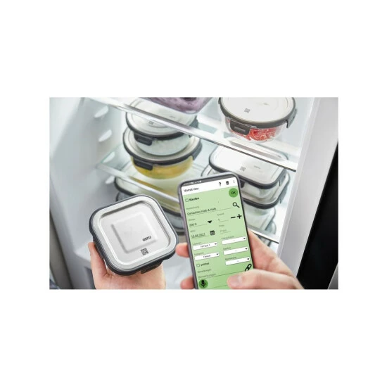 Aktion 😉 GEFU Frischhaltedose Milo Rechteckig 1000ml, Schwarz/silber/klar ⭐ – Bild 13