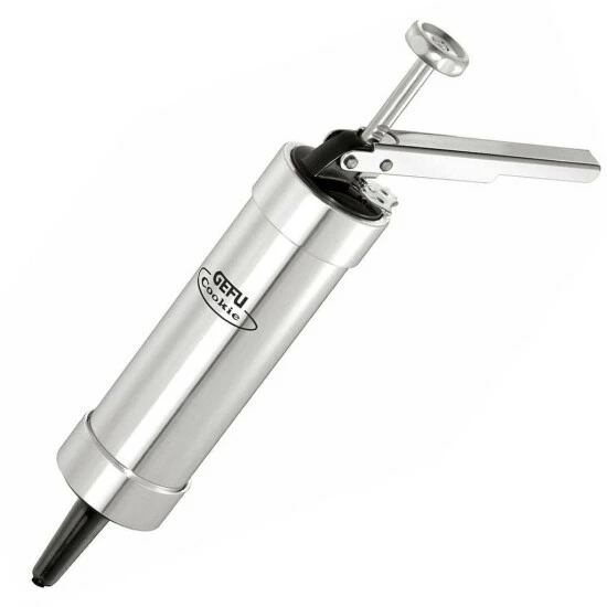 Bester Verkauf 👍 GEFU 143-20 Gebäckpresse Cookie, Silber/schwarz (1 Stück) ⌛ – Bild 4